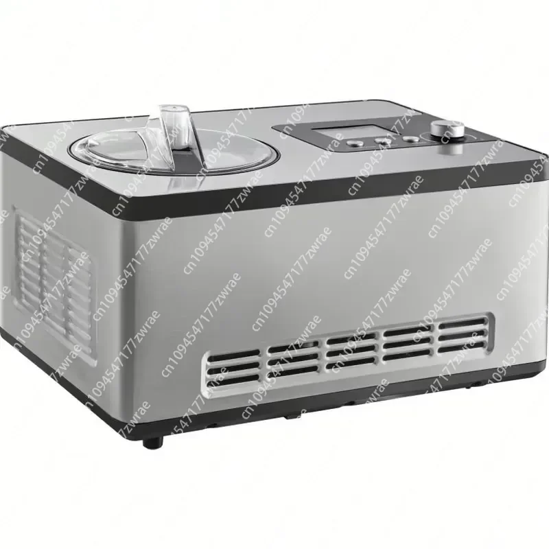 New Automatic Ice Cream Maker with Built-in Compressor 2 Quart Milk-Based Fruit Yogurt Machine