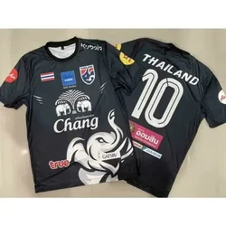 For Adults and Children, Thai War Elephant Print High Quality T-shirt Crewneck Racing Shirt Quick Drying Sports Fan Is New on Th