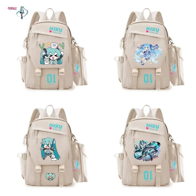 

Anime Hatsune Miku Schoolbag Miku Junior High School Primary School Students Men and Women Large-capacity Multi-layer Backpack