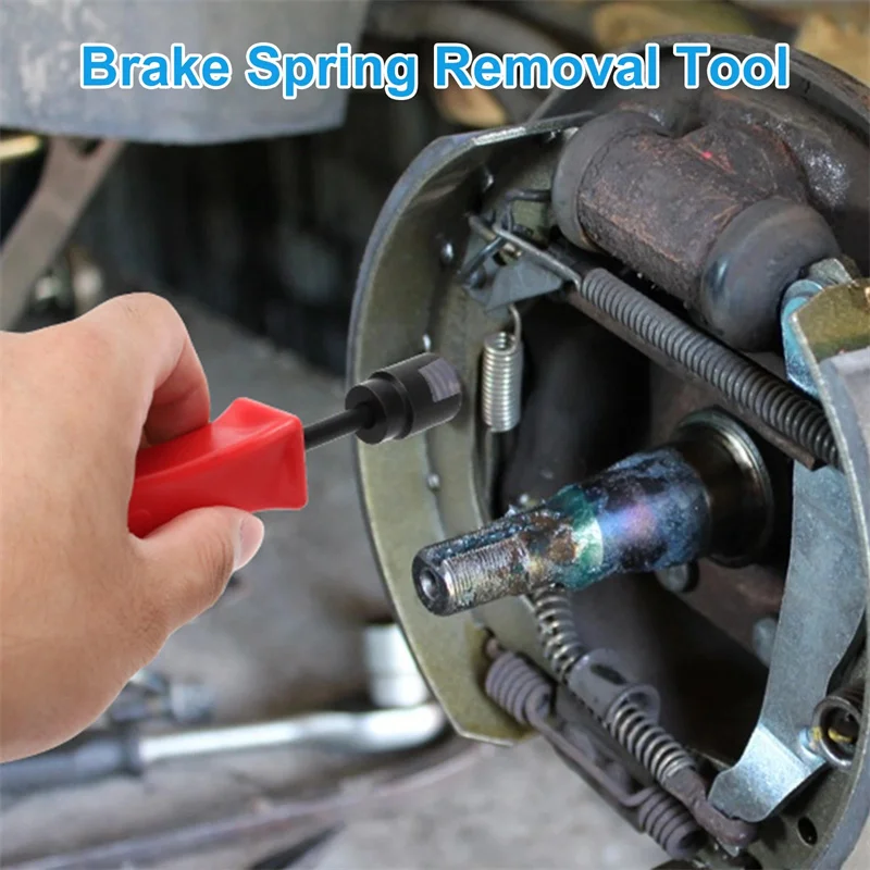 

[CR2] 2 Pieces Car Drum Brake Repair Tool Fixed Washer Spring Shoe Compressor Hand Tool