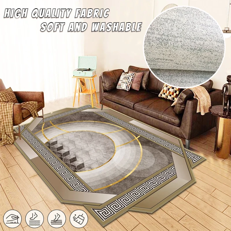 

Nordic Alien Carpet for Living Room Luxury Decoration Home Large Area Rugs 200x300 Bedroom Washable Bedside Mat Bedside Non-slip