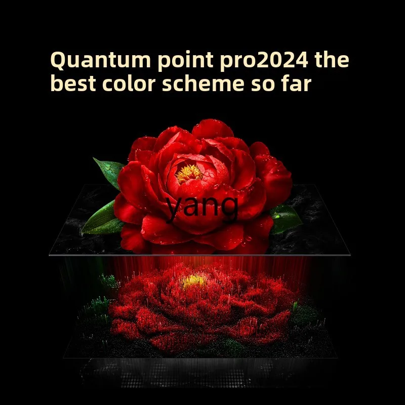 Punto quantistico QLED CX da 50 pollici, TV LCD a schermo piatto