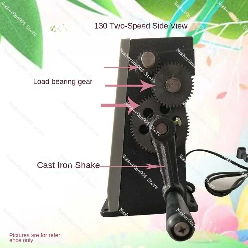 Winding machine Hand crank 130 Two-speed winding machine Electronic counter Wrap coil Small wire generator Simple