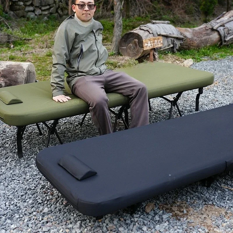 Cloud Suspended Bed Outdoor Camping High Elastic Brushed Air Mattress Off the Ground Camp Bed