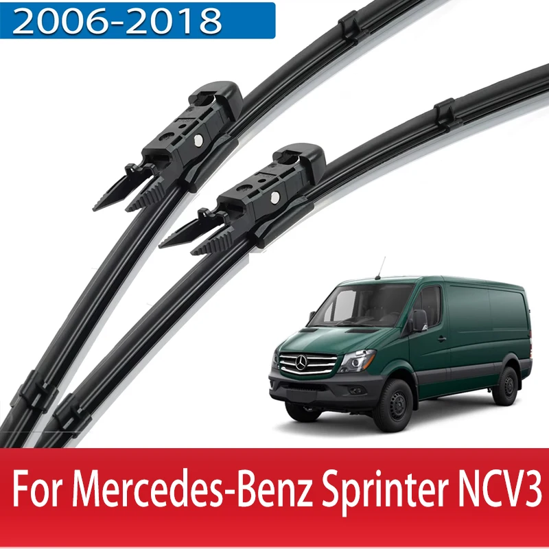 

Wiper Front Wiper Blades For Mercedes-Benz Sprinter NCV3 2007 - 2018 Windshield Windscreen Window Rain Brushes 26"+24"