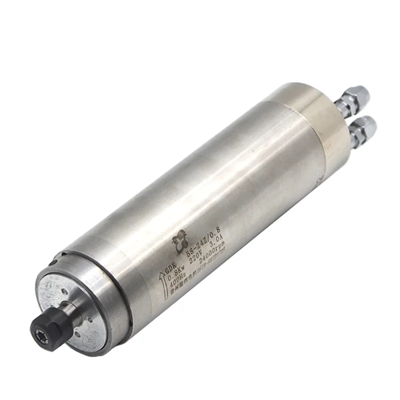 GDK58-24Z-0.4KW 110V 2.4A Water Cooled Spindle ER11 Dia.58mm 400HZ 24000rpm For CNC Metal Milling Router Machine Tools