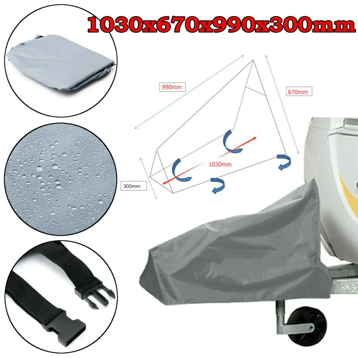 PVC Universal Caravan Hitch Cover Trailer Hitch Lock Covers Waterproof Rainproof Snow Proof Dustproof Protector