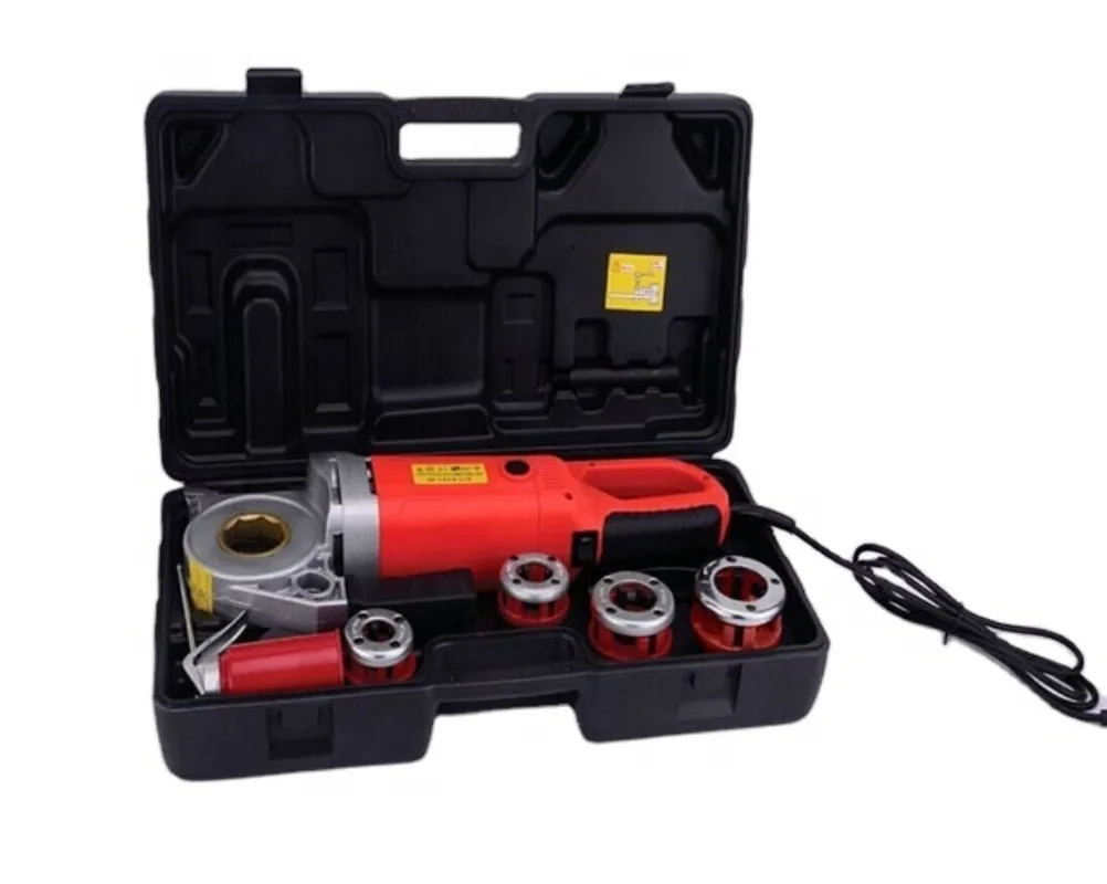 Portable electric pipe threader easy-operated Portable pipe thread tool Electric pipe threading machine