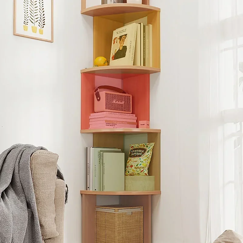 

Minimalist Wood Bookcase Storage Cabinet Shelves Floating Replica Bookcase Magazine Racks Estanteria Habitacion Modern Furniture