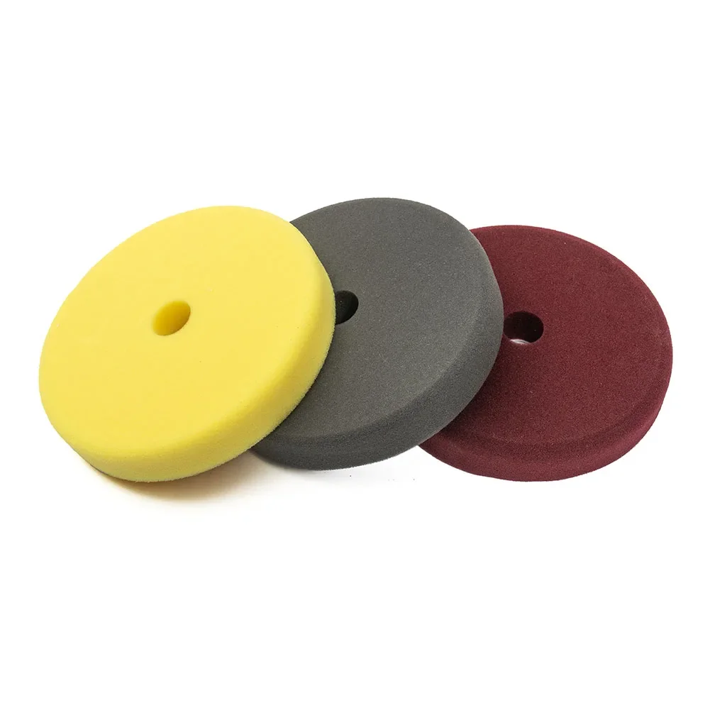 Car Waxing Disc Buffing Pad Polishing Pad Kit Sponge Washable 125mm/150mm 5/6 Inch Restore Reusable Sealing Glazes