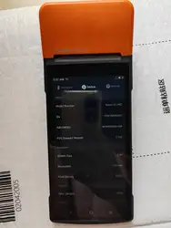 Used V2 Pro Android 7.1 POS Terminal Build in Printer NO NFC Funtion With Wifi 4G 1+8 Ram Sun mi V2 Pro Standard version