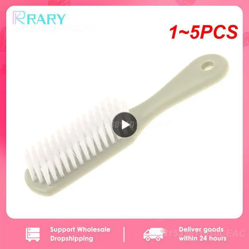 1~5PCS Plastic Shoes Cleaning Brush Multi-purpose Cleaner for Sneaker Shoe Clothes Portable Laundry Clothes Clean Brush Cleaning