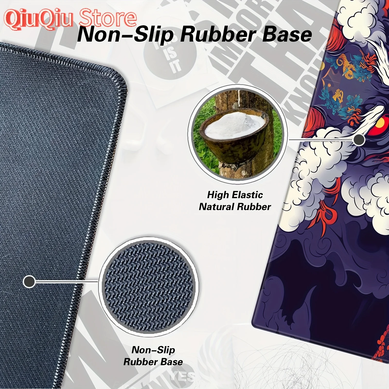 Tappetino per mouse grande 900x400MM Ghost Face Tappetino per mouse da gioco in gomma antiscivolo Durevole bordo cucito tappetino da scrivania gioco da lavoro accessori lisci