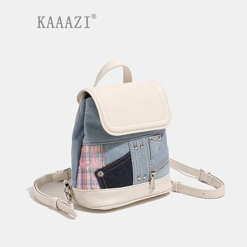 Casual Women School Small Backpack Fashion 2024 New Vintage Shoulde Bags borse classiche di design di lusso versatili di alta qualità