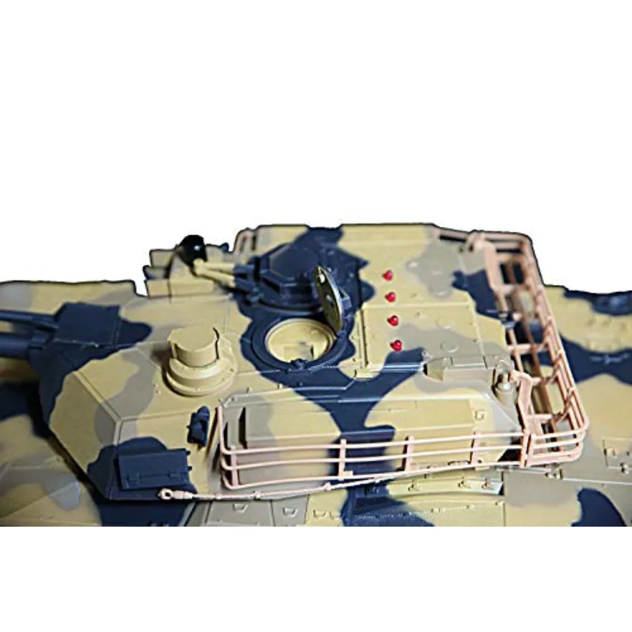 アブラムス M1A2 アメリカ戦車 RC エアソフト パンツァー 1/24スケールモデル 2.4Ghzリモコン 軍用車両 戦闘用