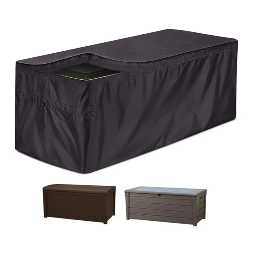 Proper And Snug Fit Garden Outdoor Outdoor Garden Storage Cover 210D Oxford Fabric Cover Strong Winds Resistance