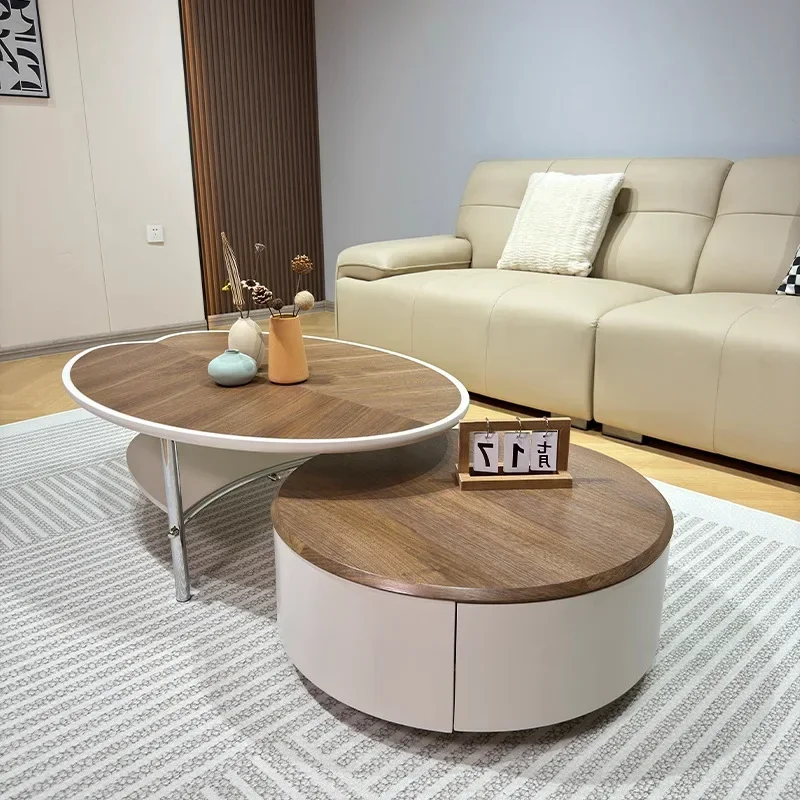Paint Process Coffee Table Vintage Modern epartment Storage Coffee Table Popular High Living Room Furniture Tavolo