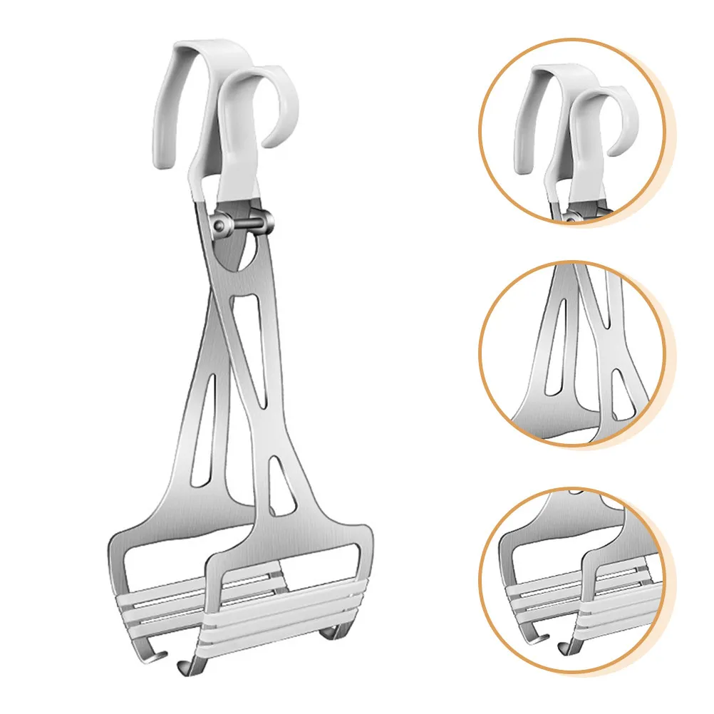 

Stainless Steel Hot Bowl Dish Lifter Anti-Scald Plate Gripper Bowl Clip for Kitchen Cooking Camping Tray Lifting Non-Slip Dish