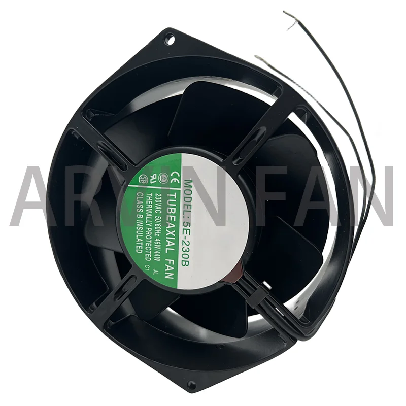 Original 5E-230B 17cm 172mm 172 * 150* 55MM AC 230V Full-metal All Metal Industiral High Temperature Axial Cooling Fan