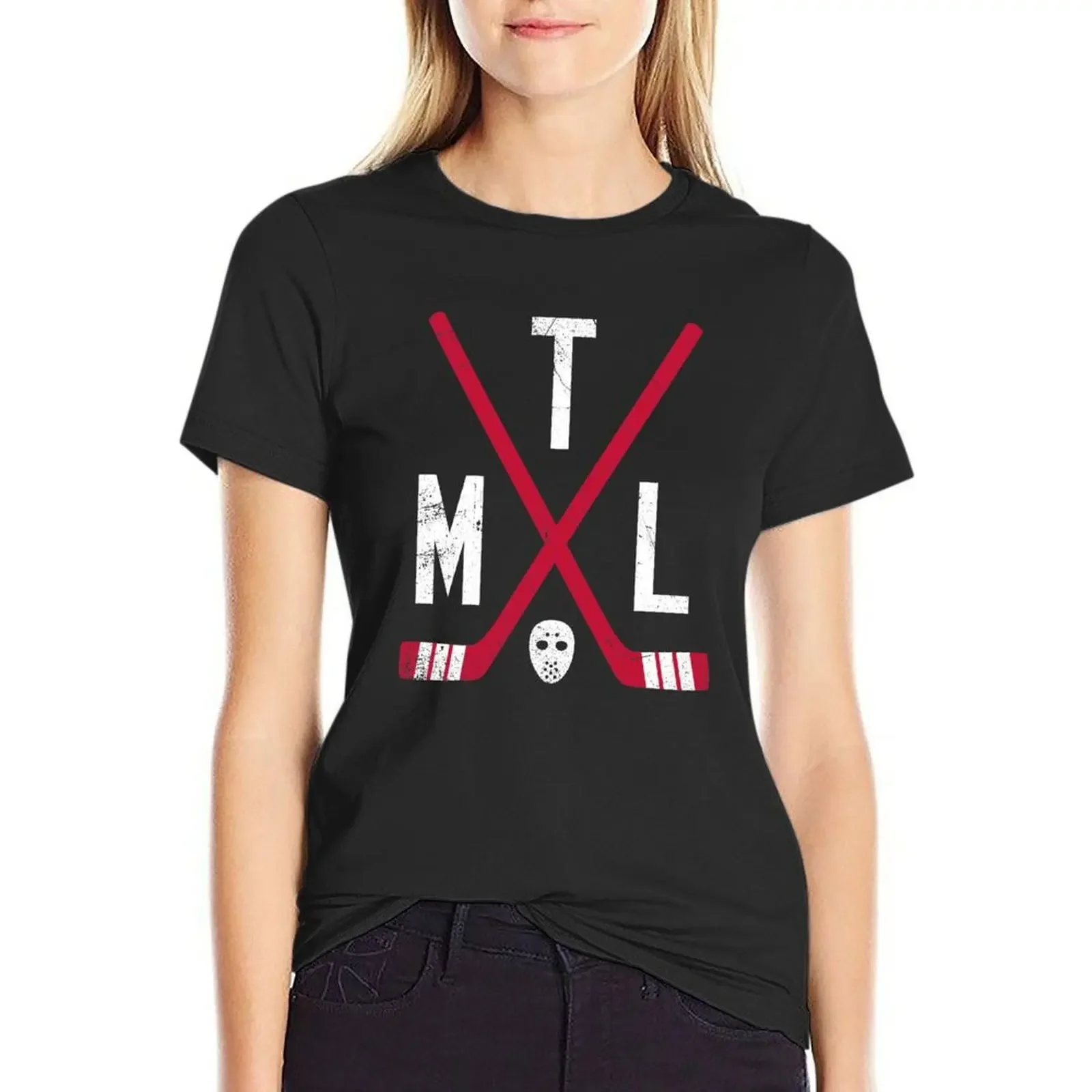 MTL Retro Sticks - Blue T-shirt tops cute tops black t-shirts for Women