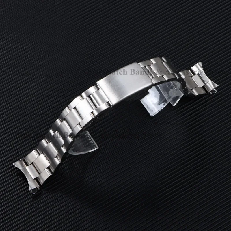 13mm 17mm 18mm 19mm 20mm 21mm Stainless Steel Strap for Rolex Water Ghost Strap Replacement Watch Bracelet Men Sport Wrist Band