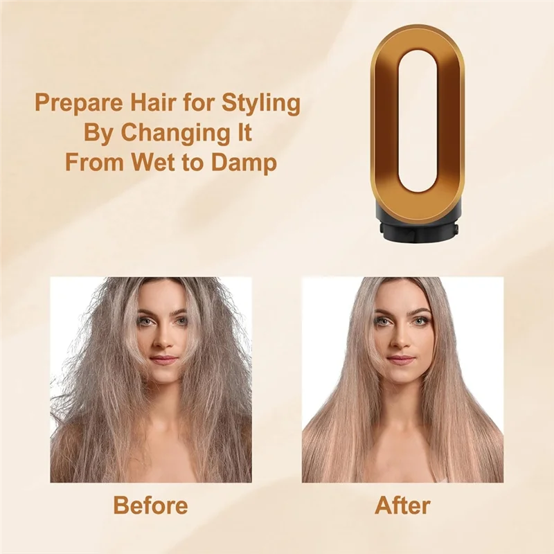 

A21R-Pre-Styling Dryer Attachment For Dyson Airwrap HS01 HS05 Styling Air Nozzle With Wide-Tooth Comb Hair Styler Accessories
