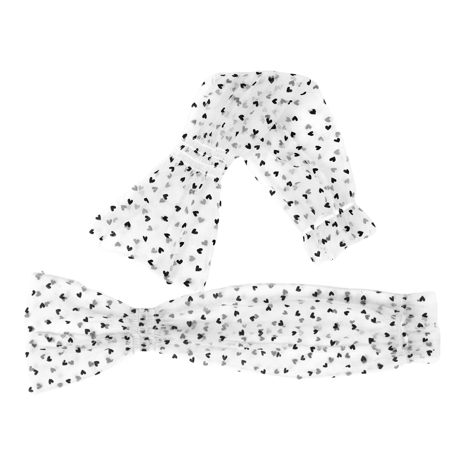 

Sunscreen Mesh Sleeve Detachable Tulle Sleeves Fashion Fingerless Gloves Cooling Arm Bridal Hand Decorative