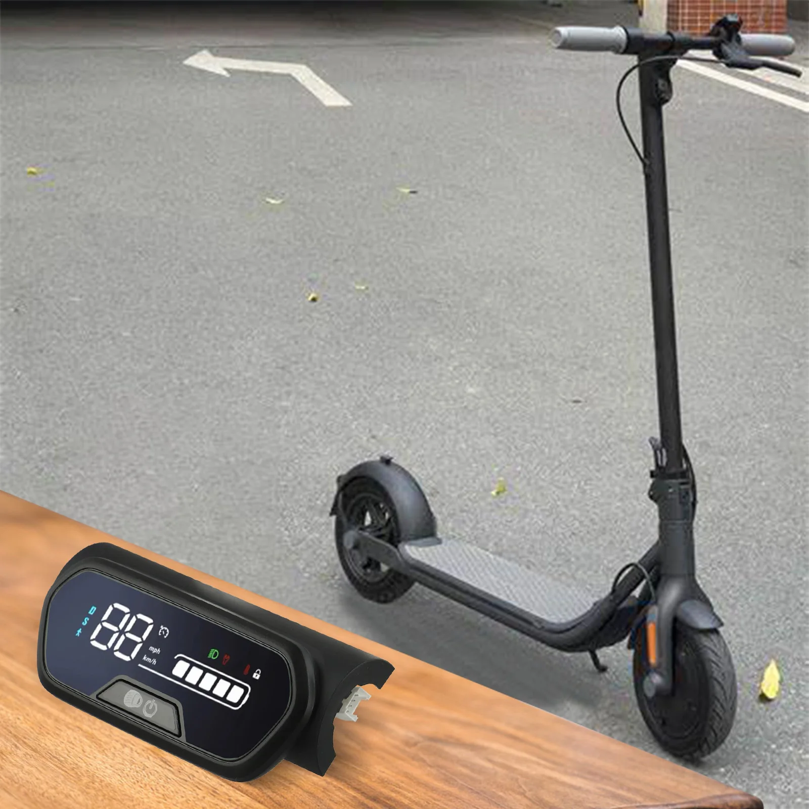

Replacement Dashboard Electric Scooter Dashboard Dashboard Upgrade Scooter Part Damaged Dashboard Replacement For Ninebot E2plus