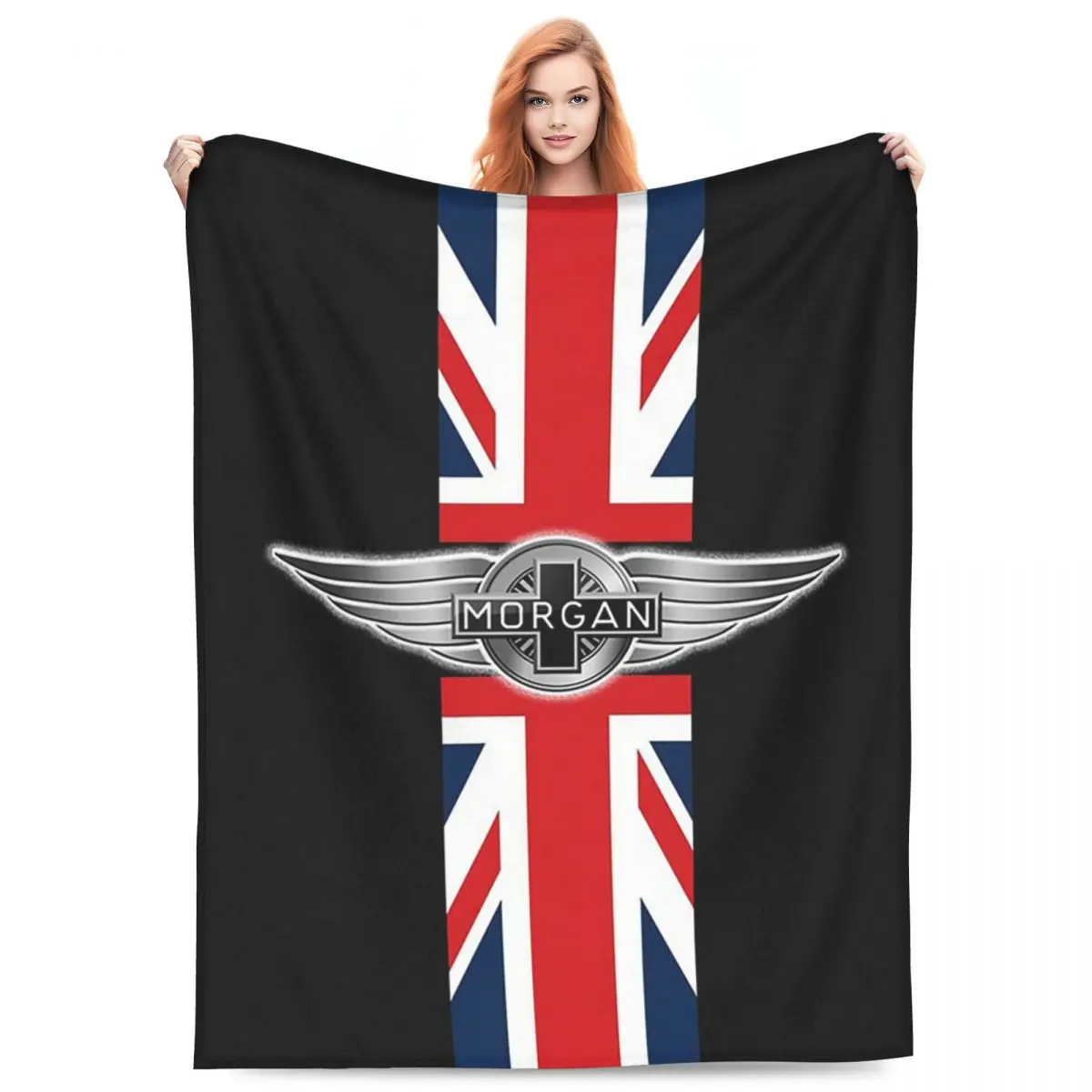 Morgan Motor Car Company Blankets Flannel Sofa Throw Blanket Warm for Couch Bedding Outdoor Throws Bedspread Quilt