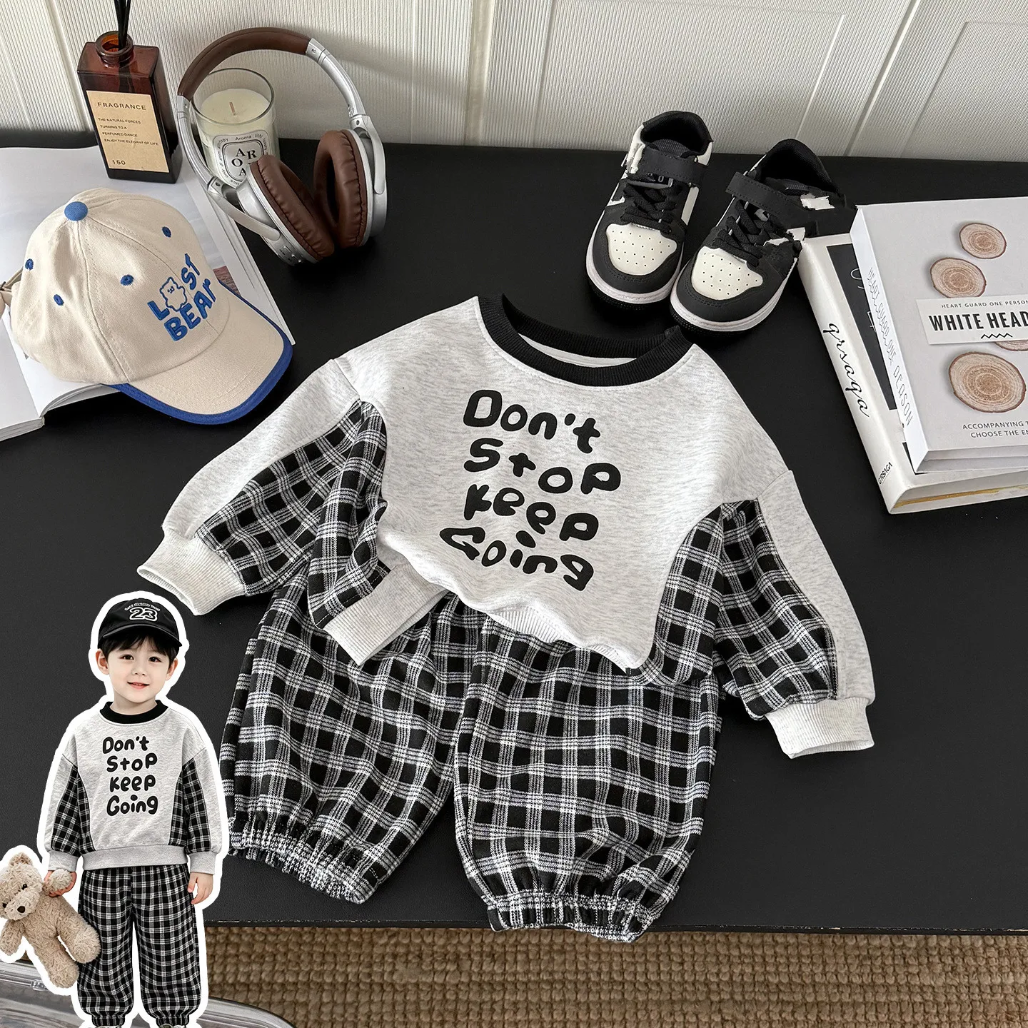 Aliexpress 2PCS/Set Baby Boys Clothes Sweatshirt Sets New Autumn Kid Long Sleeve Pullovers Tops+Pants Children Casual Outfits - Aliexpress Deal