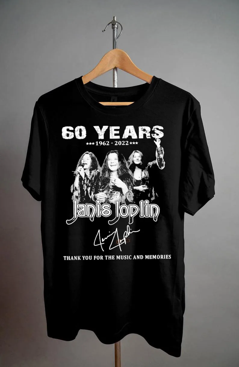 Футболка с надписью «Thank you music» SS60, 60-я годовщина, 1962-2022