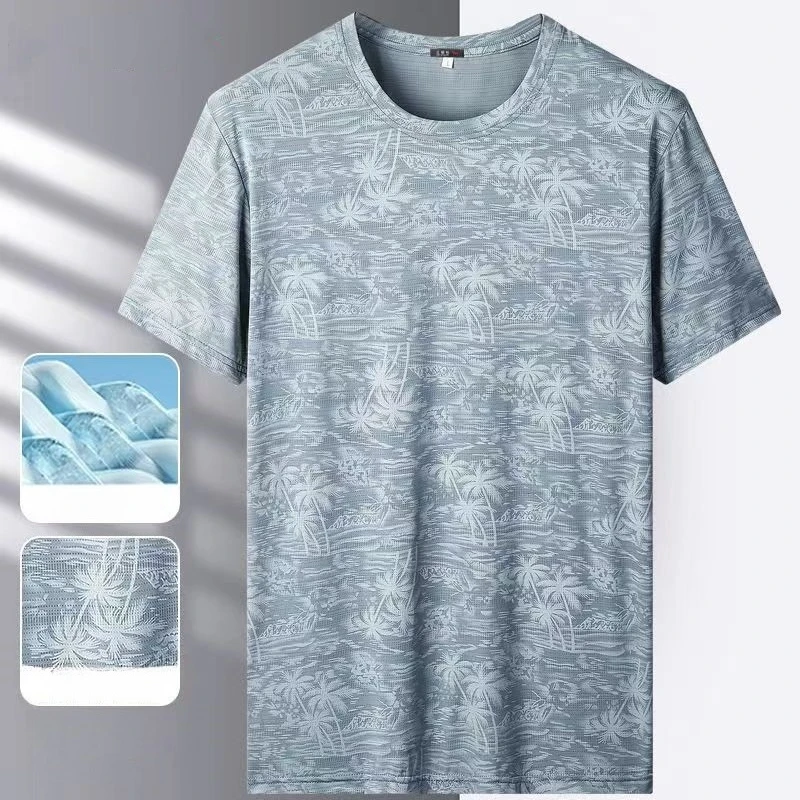 

New 2025 Running T-Shirts Men Breathable Fitness Shirt Basketball Soccer Night Training Gear Quick Dry Oversized T Shirt