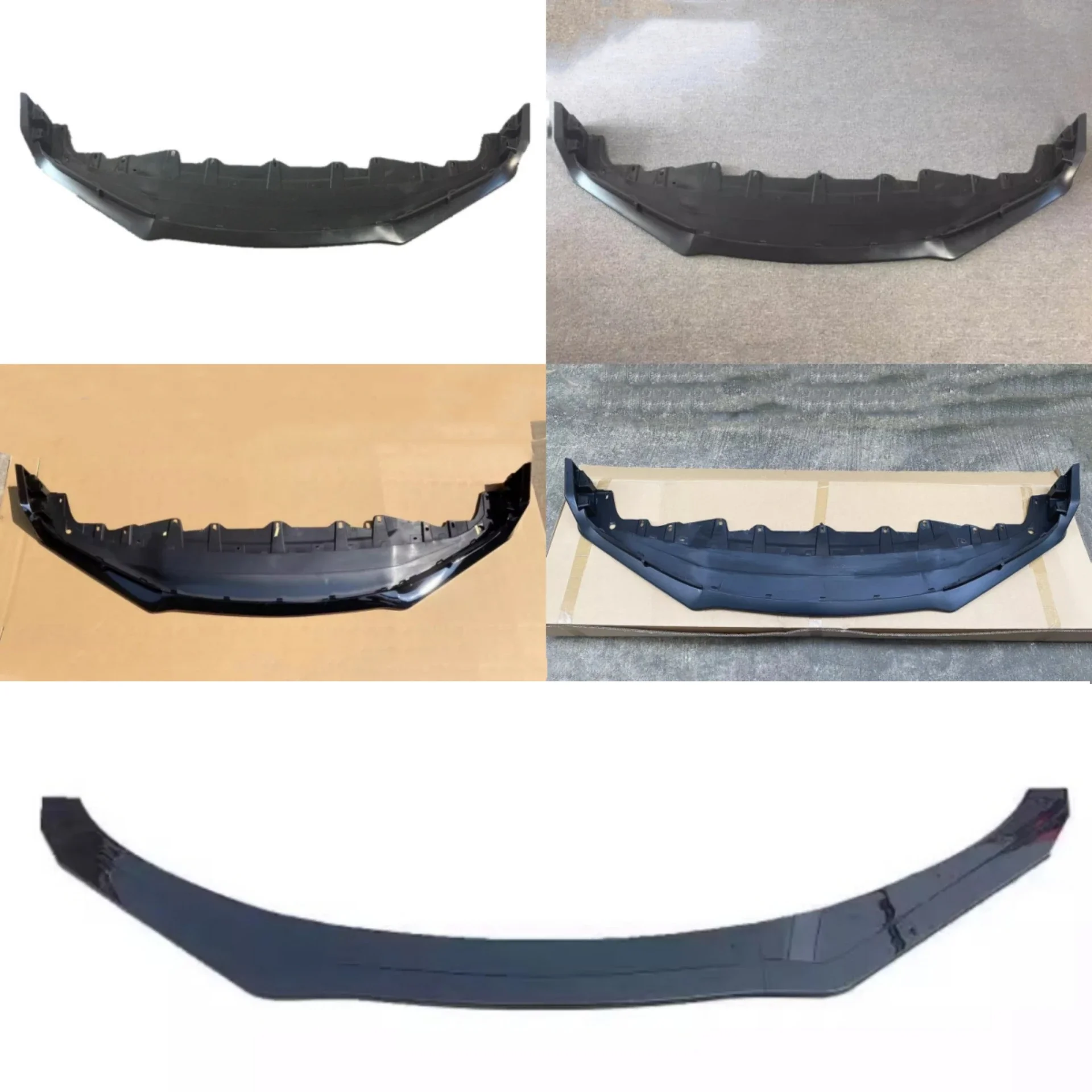 

Unpainted Front Shovel Gloss Black Front Lip for Honda Civic Modified TR Body Kit Surround Car Accessories