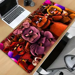 Fnaf Five-nights-At-Freddys Mouse Pad Xxl Mouse Pad 900x400 Kawaii Desk Mat Gamer Accessories Computer Offices Mousepad Keyboard