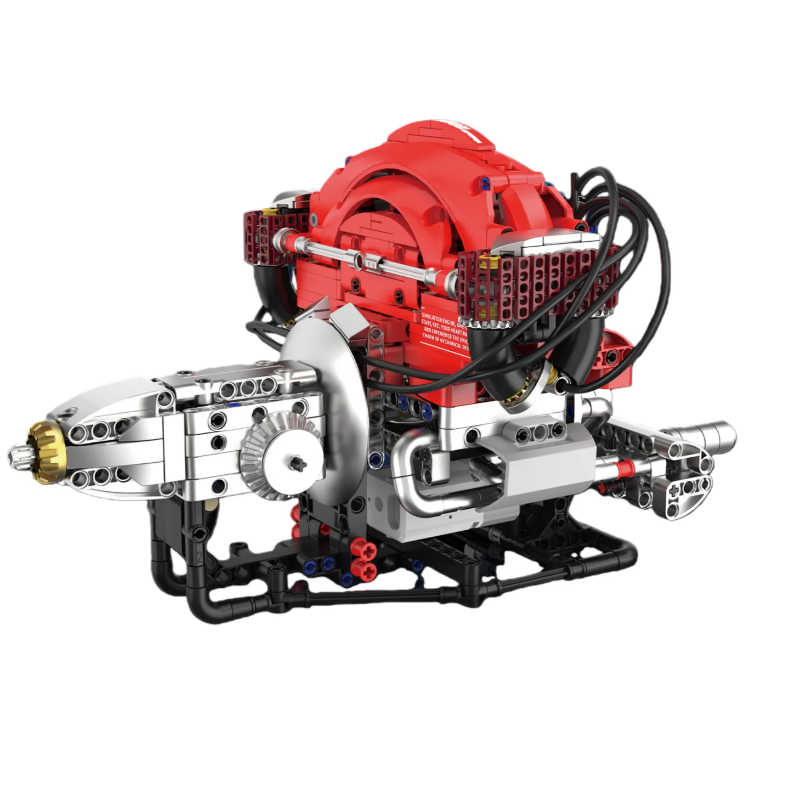 

Mechanical sports car engine electric building blocks model assembly kit home decoration desktop ornament boy's birthday gift