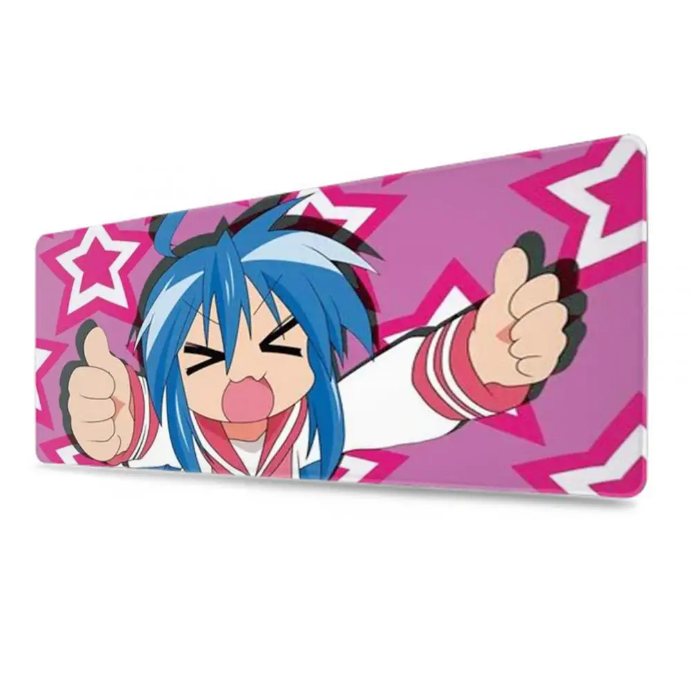 Anime Lucky Star Kawaii Izumi Mousepad Large XXL Gaming Laptop Computer Desk Mat Mouse Pad Mouse Mat Notbook Mousepad Gamer