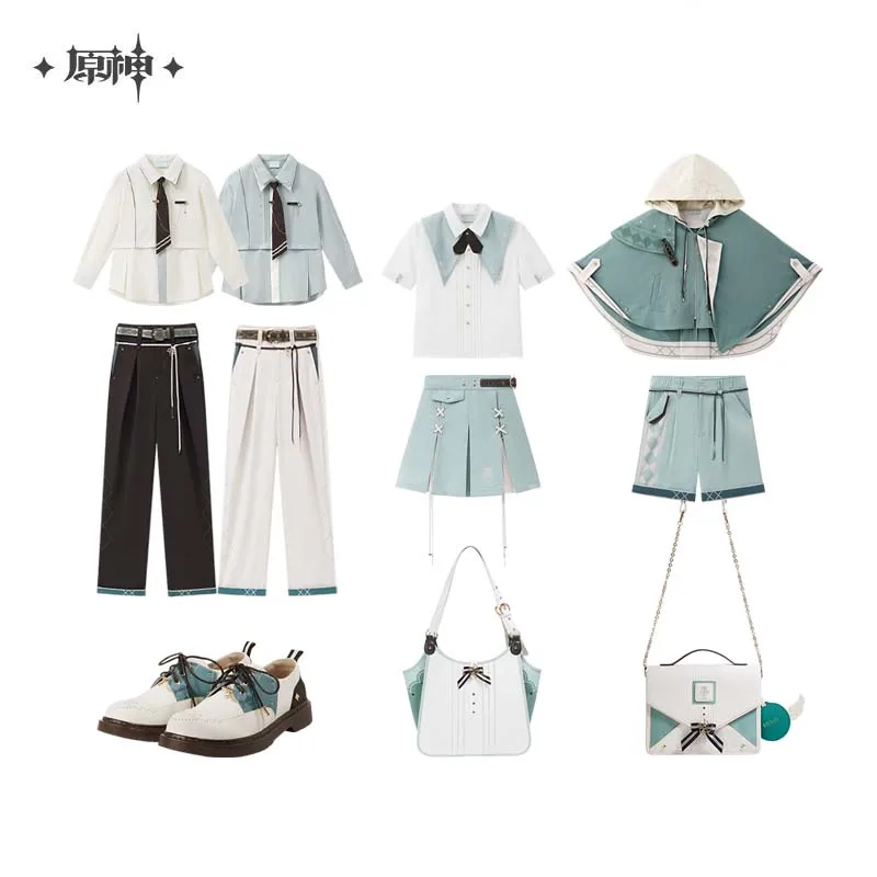 Sunsyea Genshin Impact Official Merch miHoYo Original Authentic Venti Theme Impression Series Clothes