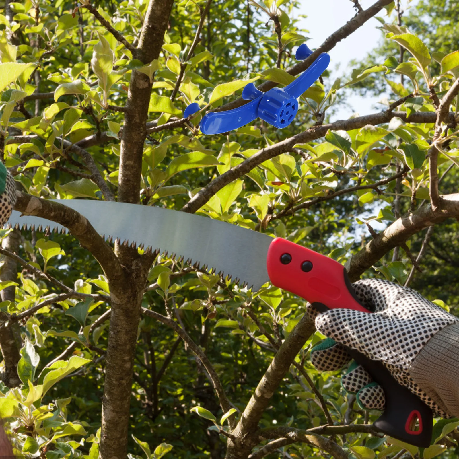 

5 Pcs Branch Fixer Bending Clips Tree Limbs Support Blue Pot Climbing Reusable Garden Tools Plastic Durable AdjustableTwig