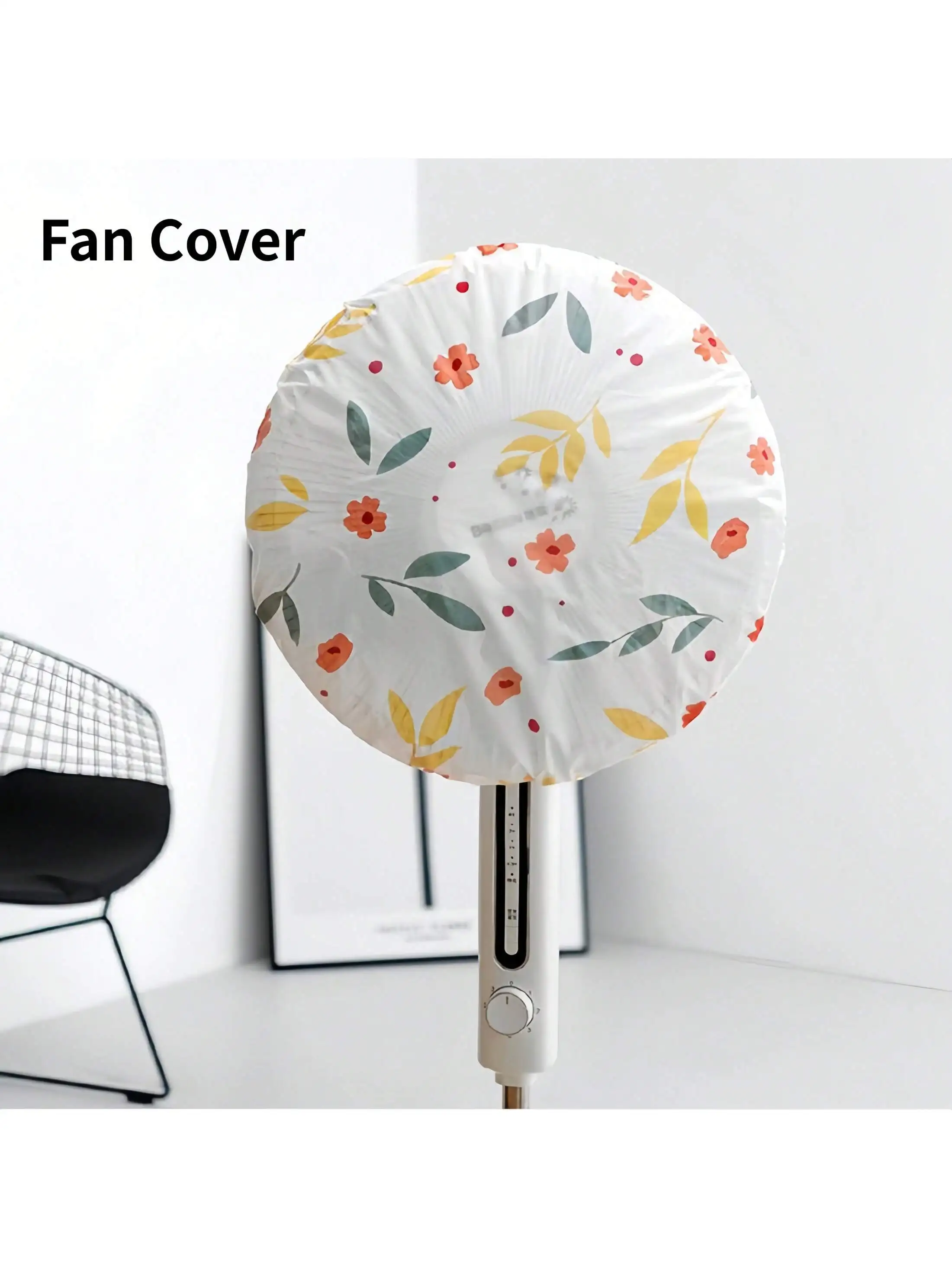 2-Pack Fan Dust Cover, Universal Full Cover Round Standing Fan Protector, Suitable for Schools, Offices, Homes, Travel, Storage