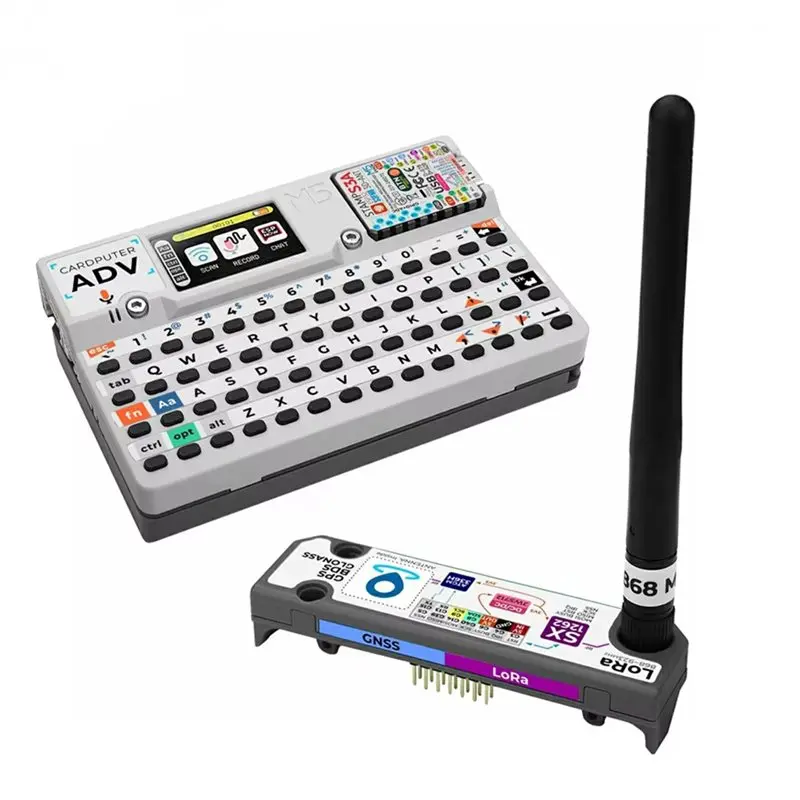 【SURPISE】For M5stack Cardputer Adv Kit Cap S3A Lora1262 Lora Programmable Card Computer Stamp Iot Controller Microcontroller Kit