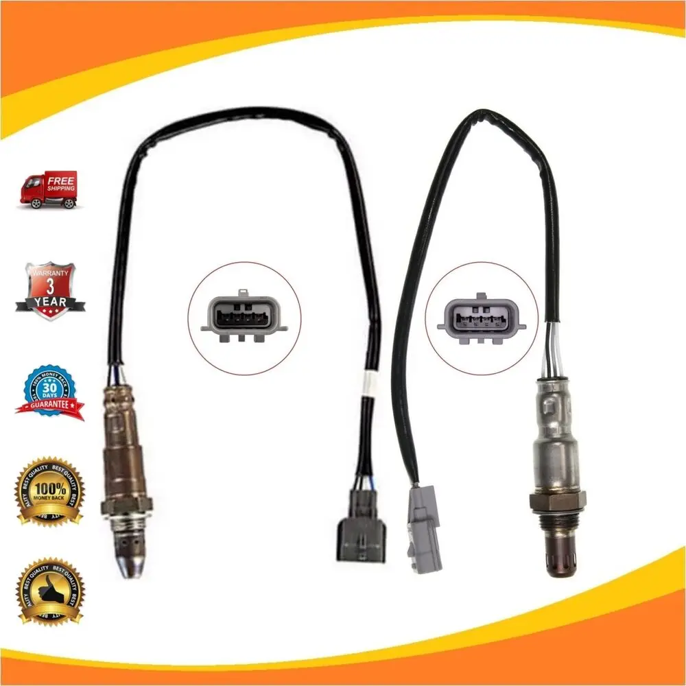 

2pcs For 2013-2018 Nissan Sentra 1.8L L4 Oxygen O2 Sensor Upstream+Downstream