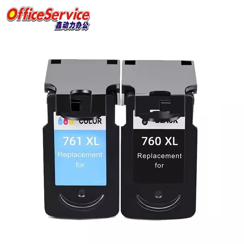 

PG-760 CL-761 Ink Cartridge Compatible For Canon Pixma TS5370 TR7070 printer