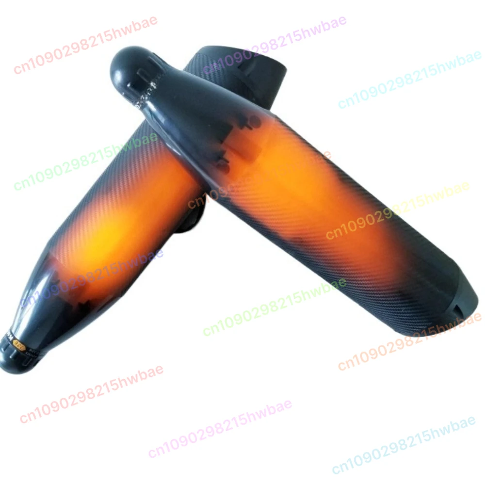 

Мотоцикл с имитацией звука, модифицированный автомобильный сабвуфер, пламенная выхлопная труба 12 В со светодиодным Bluetooth-динамиком