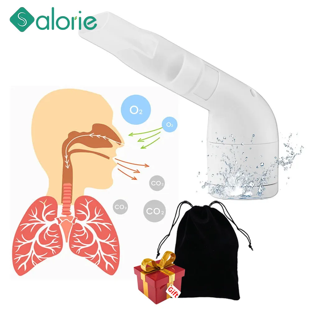 Mucus Removal Device First Aid Outdoor Handheld Lung Breathing Trainer Breathing Exercise Instrument Portable Lung Expander