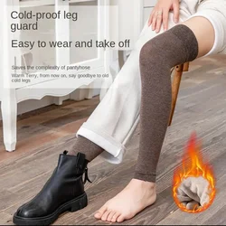 2023 New Lycra Knee Protection Socks Long Sleeve Old Cold Leg Socks Thin Cotton Leg Socks High Sleeve Warm Over Knee Socks