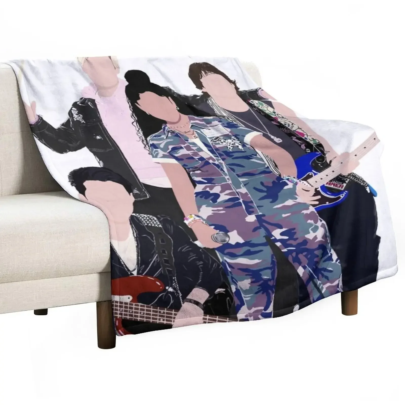 

Julie and the Phantoms Throw Blanket Single Loose Fashion Sofas Blankets