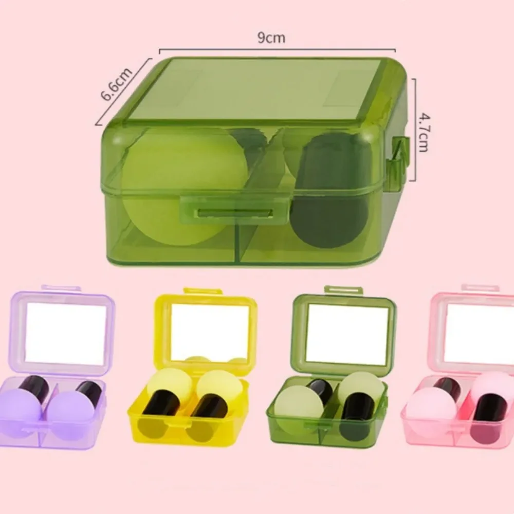 2 szt./zestaw Gąbka do makijażu z długą główką w kształcie grzybka, super miękka, do stosowania na sucho i na mokro, podwójnego zastosowania, gąbka do makijażu z poduszką powietrzną