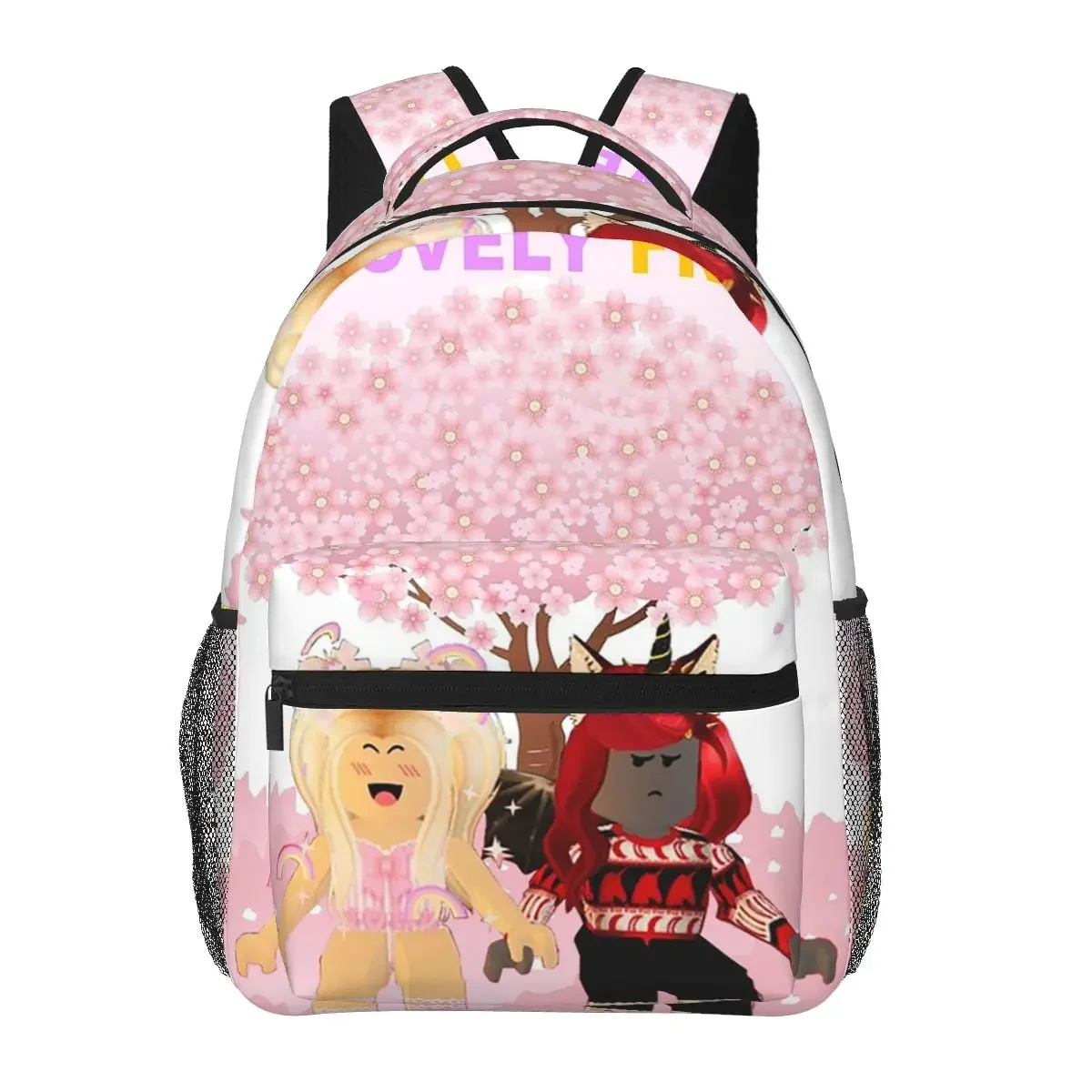 Two Best Friends IamSanna And Moody Backpacks Boys Girls Bookbag Children School Bags Cartoon Laptop Rucksack Shoulder Bag