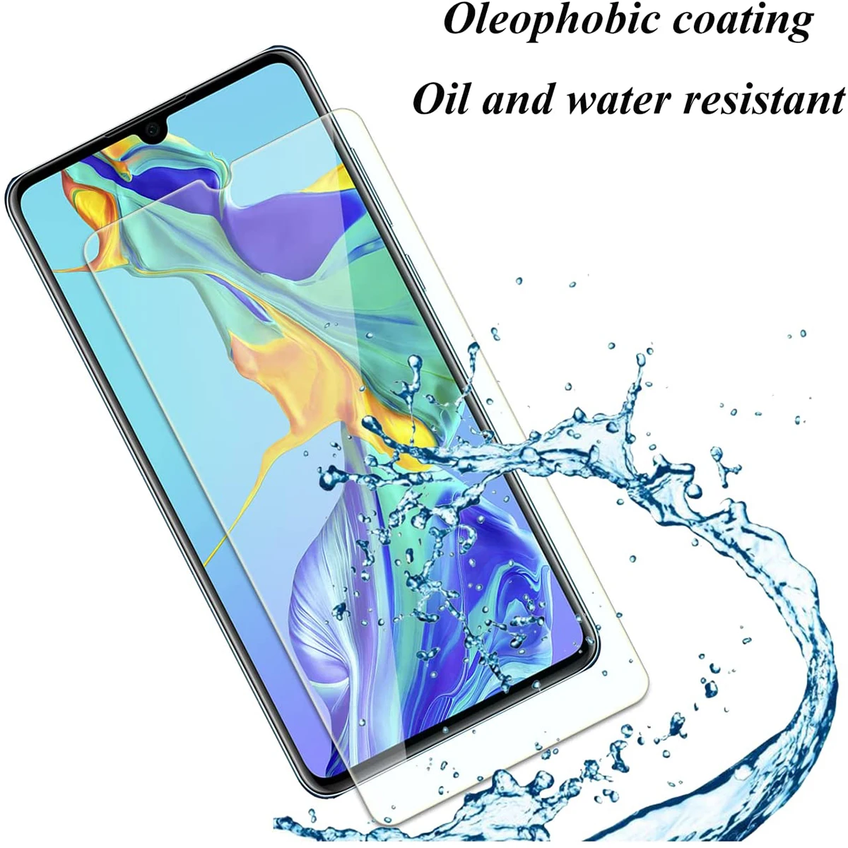 Protecteur d'écran pour Huawei P30 Lite,9H, 2/4 pièces, HD, verre guatémaltèque