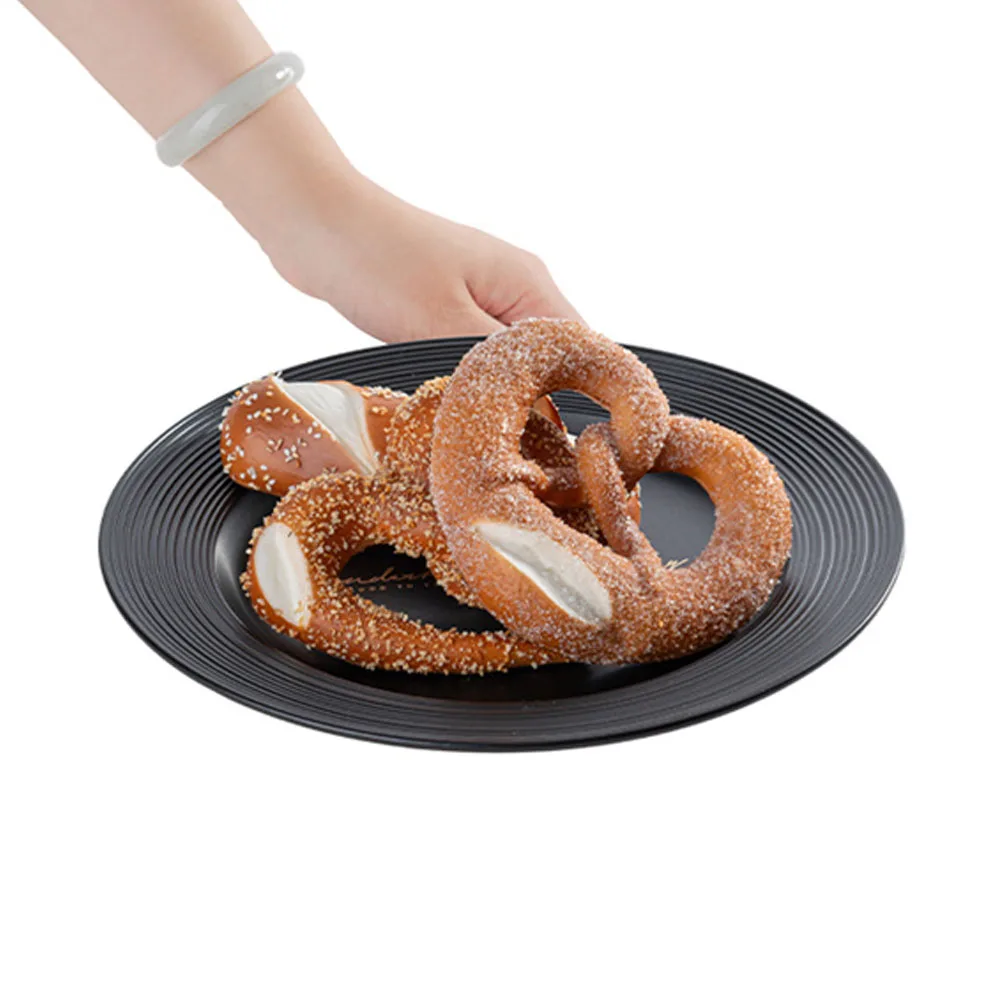 

fake simulation bread artificial food hotel cafe bar restaurant store shop cabinet decor Germany Brezle Pretzel bread model